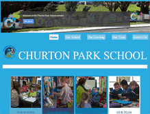 Tablet Screenshot of churtonpark.school.nz