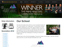 Tablet Screenshot of otuinter.school.nz