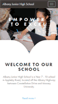 Mobile Screenshot of ajhs.school.nz