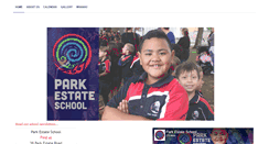 Desktop Screenshot of parkestate.school.nz