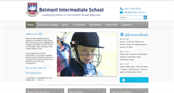 Desktop Screenshot of belmontint.school.nz