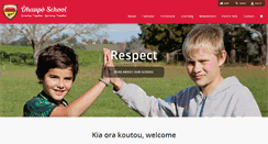 Desktop Screenshot of ohaupo.school.nz