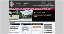 Desktop Screenshot of liston.school.nz