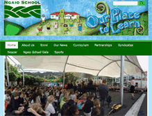 Tablet Screenshot of ngaio.school.nz