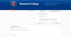 Desktop Screenshot of portals.rosmini.school.nz