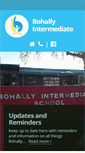 Mobile Screenshot of bohally.school.nz