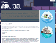 Tablet Screenshot of etimevirtual.ultranet.school.nz