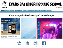 Tablet Screenshot of ebis.school.nz