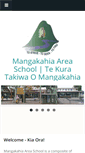 Mobile Screenshot of mangakahia.school.nz
