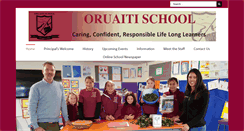 Desktop Screenshot of oruaiti.school.nz