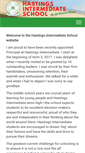 Mobile Screenshot of hastingsintermediate.school.nz