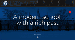 Desktop Screenshot of cbhs.school.nz