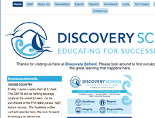 Tablet Screenshot of discovery.school.nz