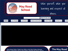 Tablet Screenshot of mayroad.school.nz