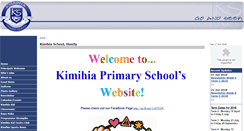 Desktop Screenshot of kimihia.school.nz