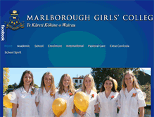 Tablet Screenshot of mgc.school.nz