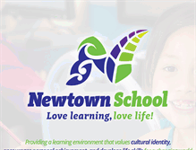 Tablet Screenshot of newtown.school.nz