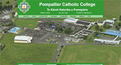 Desktop Screenshot of pompalliercollege.school.nz