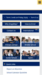 Mobile Screenshot of kingsway.school.nz