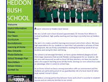 Tablet Screenshot of heddonbush.school.nz