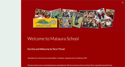 Desktop Screenshot of mataura.school.nz