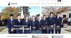 Desktop Screenshot of cromwell.school.nz