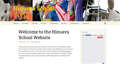 Desktop Screenshot of hinuera.school.nz