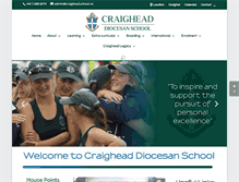 Tablet Screenshot of craighead.school.nz