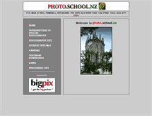 Tablet Screenshot of photo.school.nz