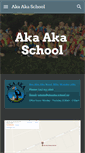 Mobile Screenshot of akaaka.school.nz