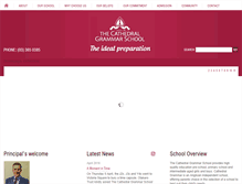 Tablet Screenshot of cathedralgrammar.school.nz
