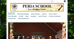 Desktop Screenshot of peria.school.nz