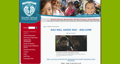 Desktop Screenshot of kawhia.school.nz