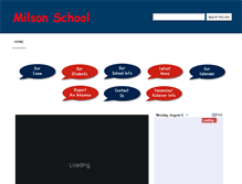 Tablet Screenshot of milson.school.nz