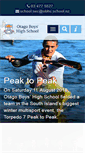 Mobile Screenshot of obhs.school.nz